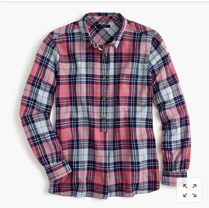 [Final price drop] J. Crew plaid shirt size small
